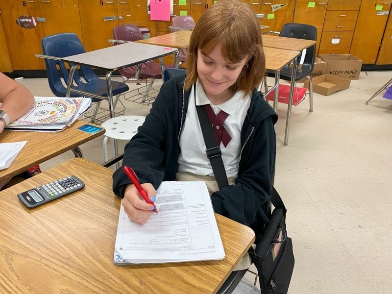 Ferrell Girls Preparatory Academy student