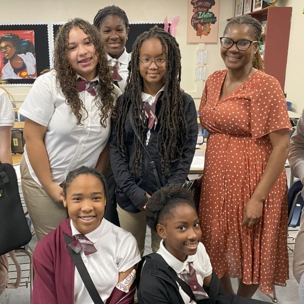 Ferrell Girls Preparatory Academy students