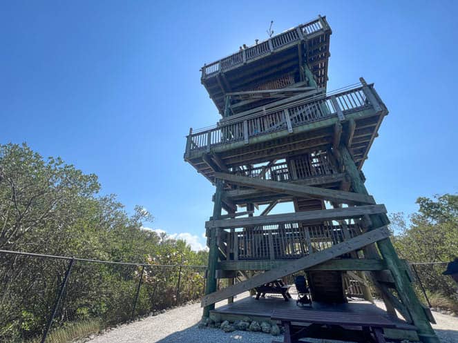 Observation Tower at TECO Manatee Viewing Center