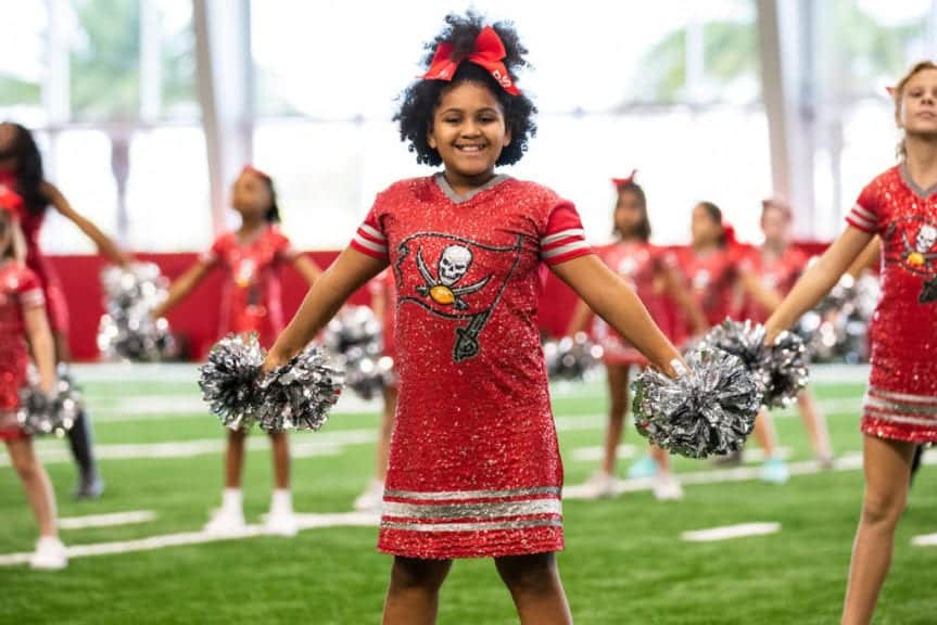 2022 Junior Cheerleaders halftime performance