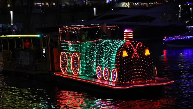 Holiday Lighted Boat Parade in Tampa