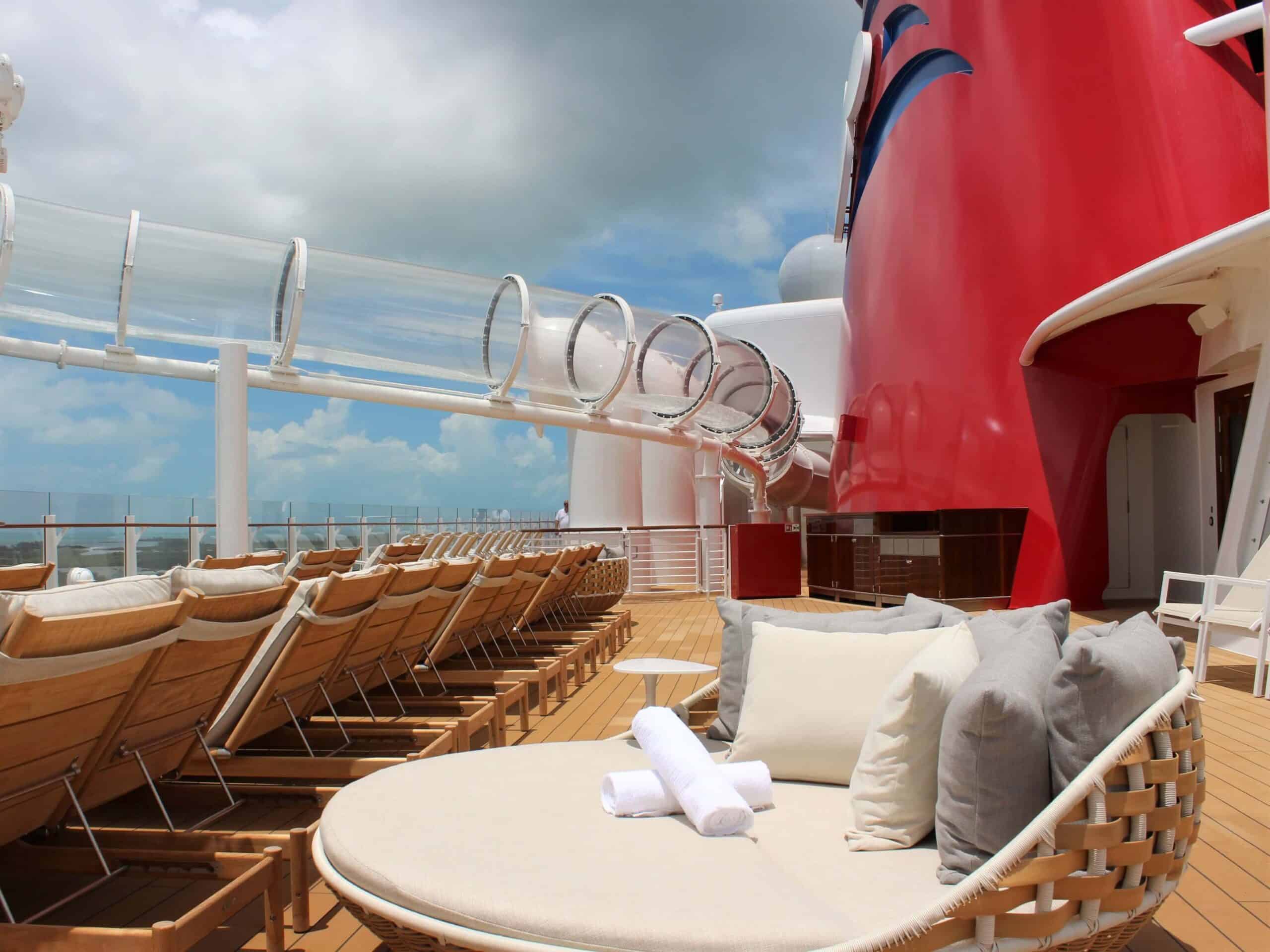 Adults Only Sun Deck on Disney Wish