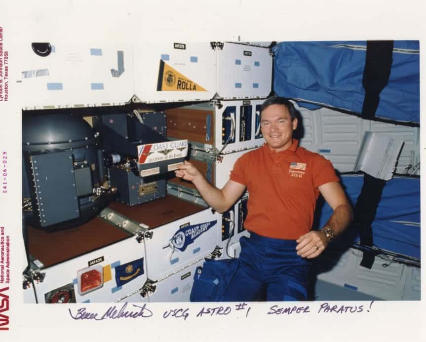 Bruce Melnick astronaut and Clearwater High graduate