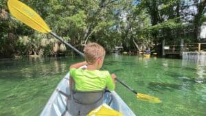 kayaking with kids in Tampa Bay