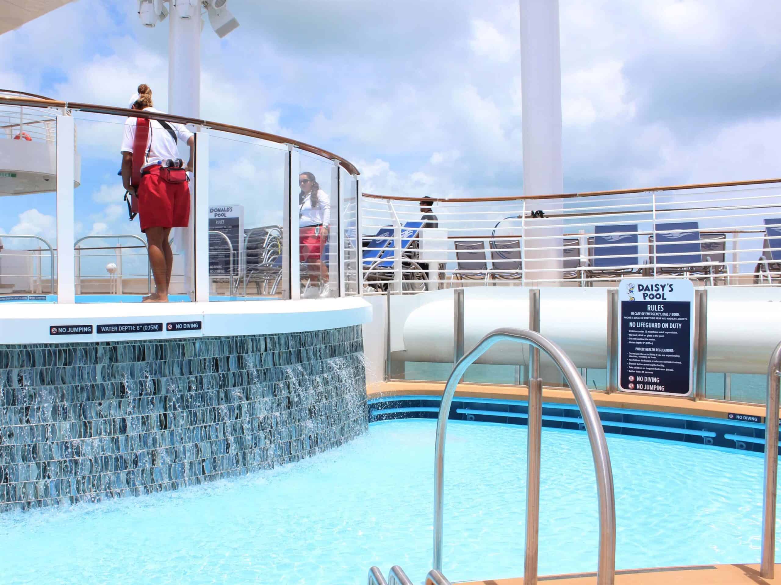 Daisy's Pool on Disney Wish Cruise Ship