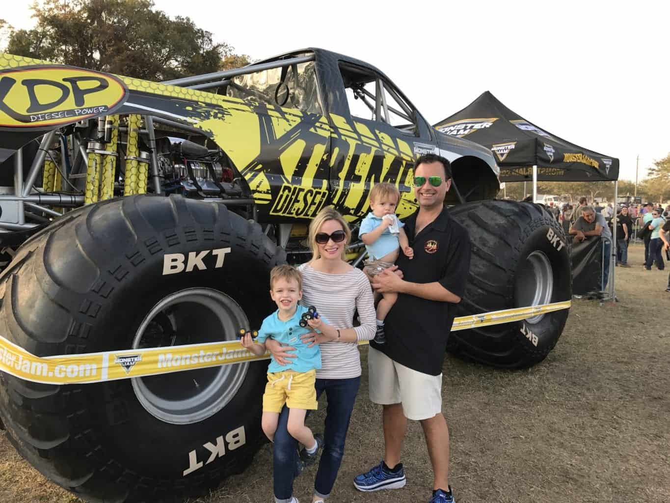 Monster Jam fun rolls into Orlando Florida after an awesome show in Tampa -  2 Boys + 1 Girl = One Crazy Mom