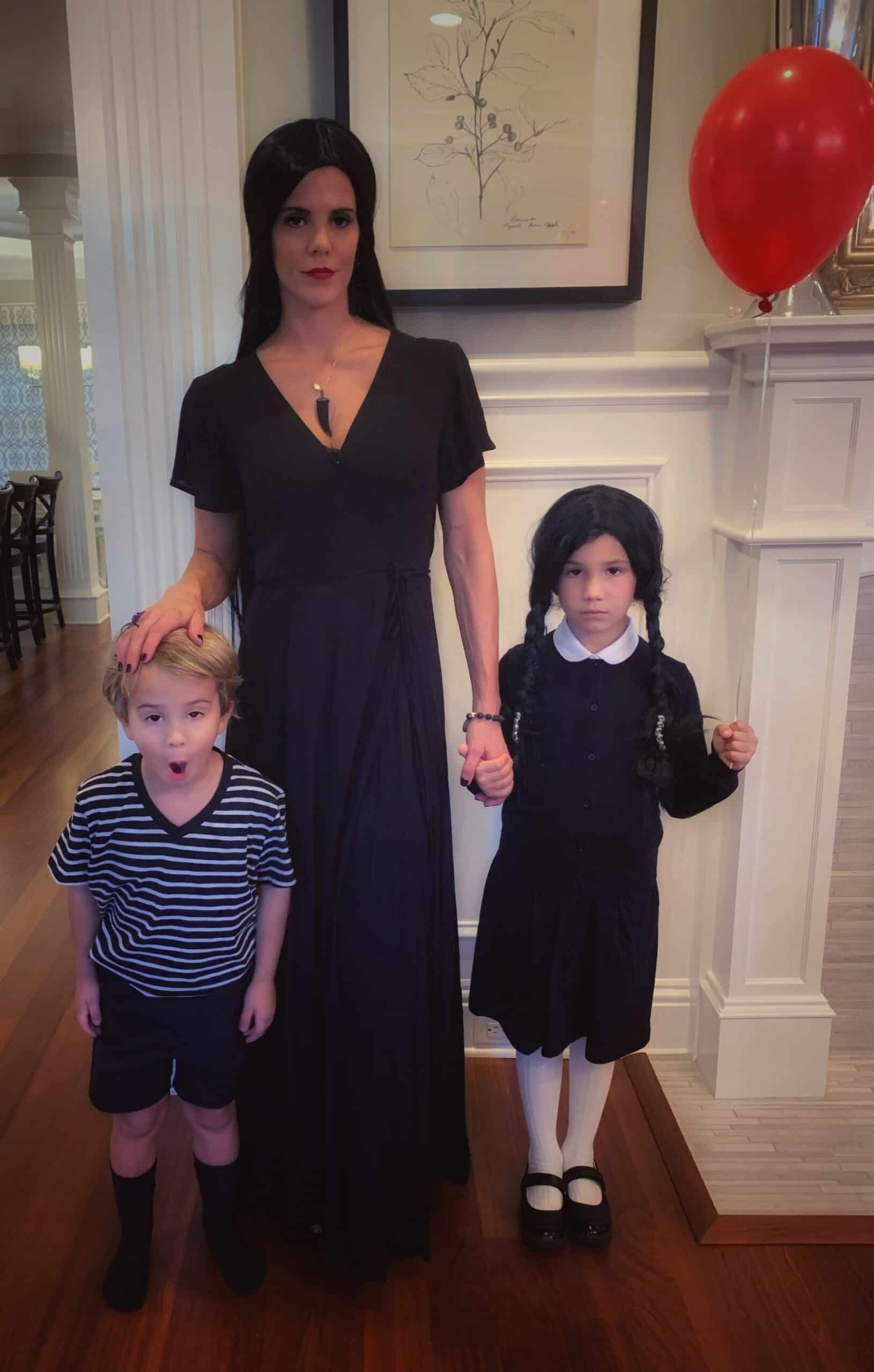 Addams Family DIY Halloween Costume by Tara Payor