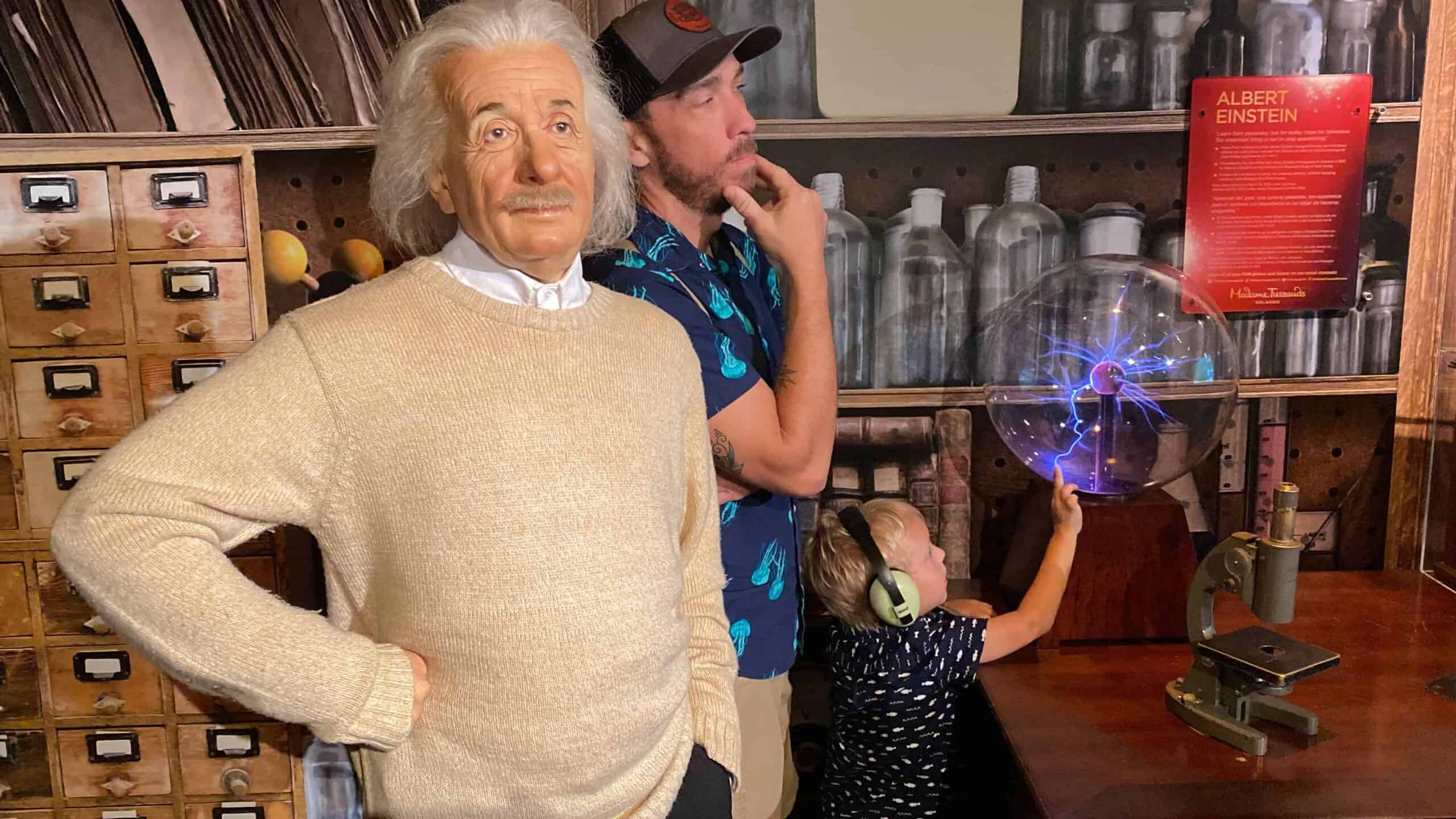 Madame Tussaud's Orlando - Albert Einstein Figure