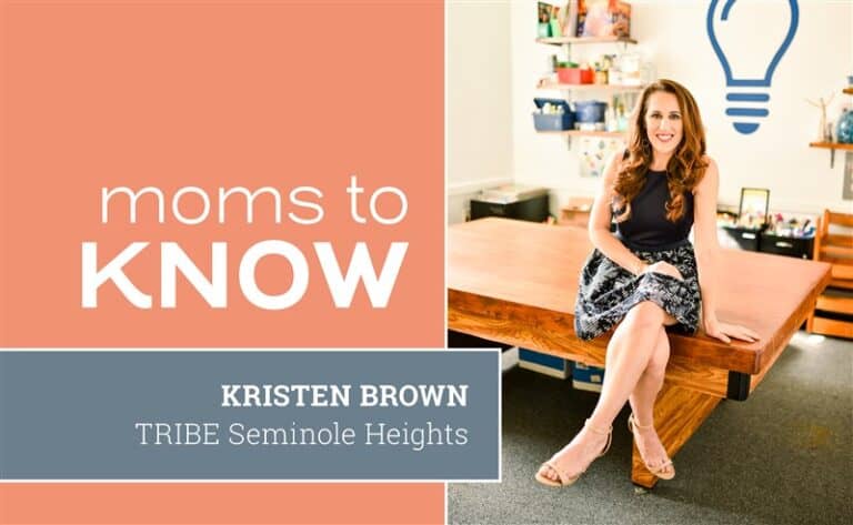 Moms to KNOW: Kristen Brown, TRIBE Seminole Heights