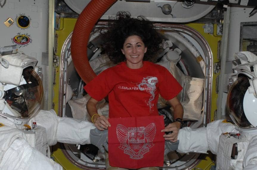Nicole Stott astronaut and Clearwater High graduate