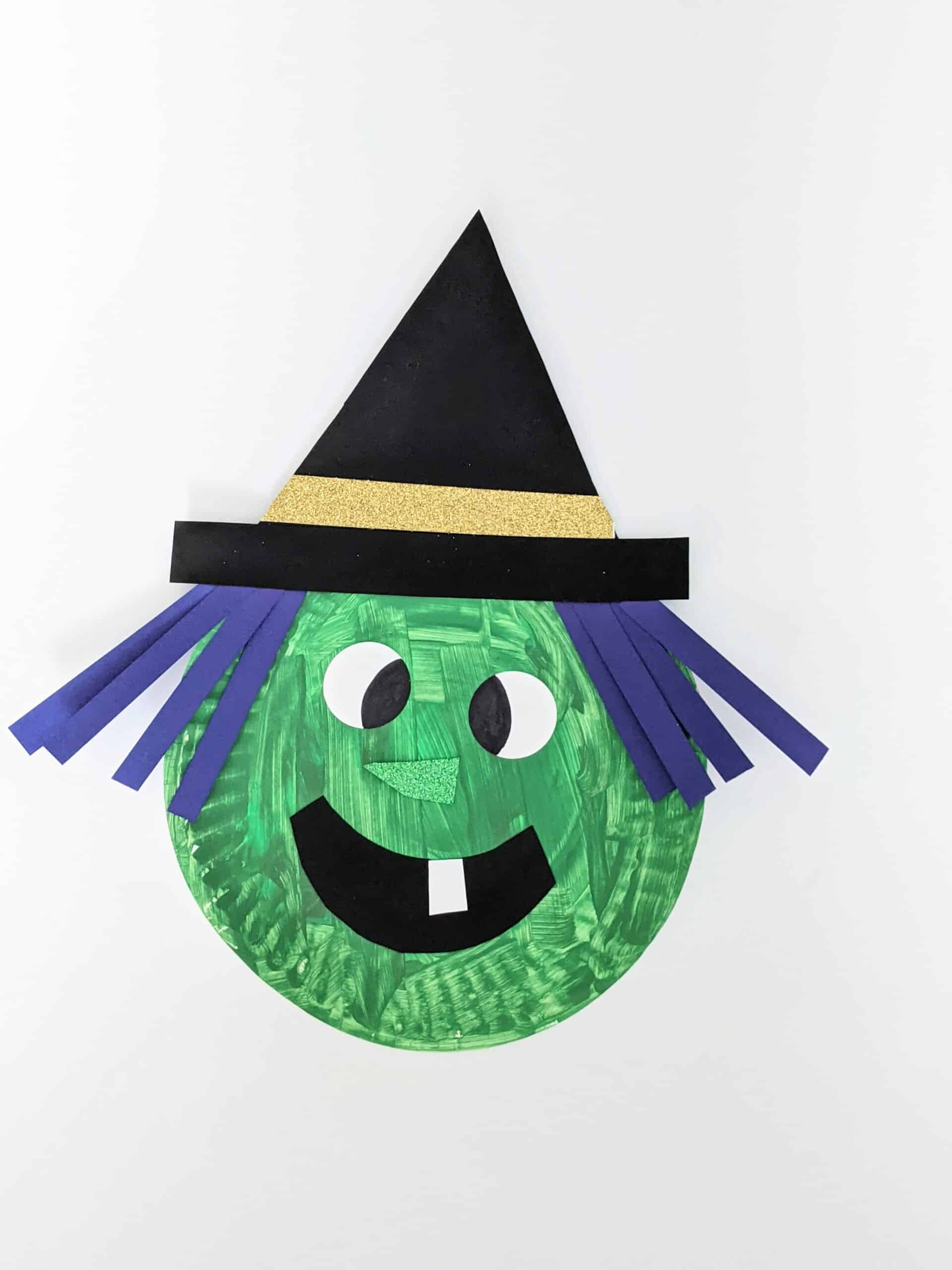 Halloween Crafts for Kids Witch 
