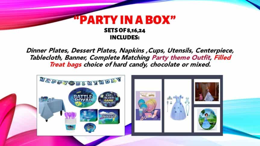 party in a box