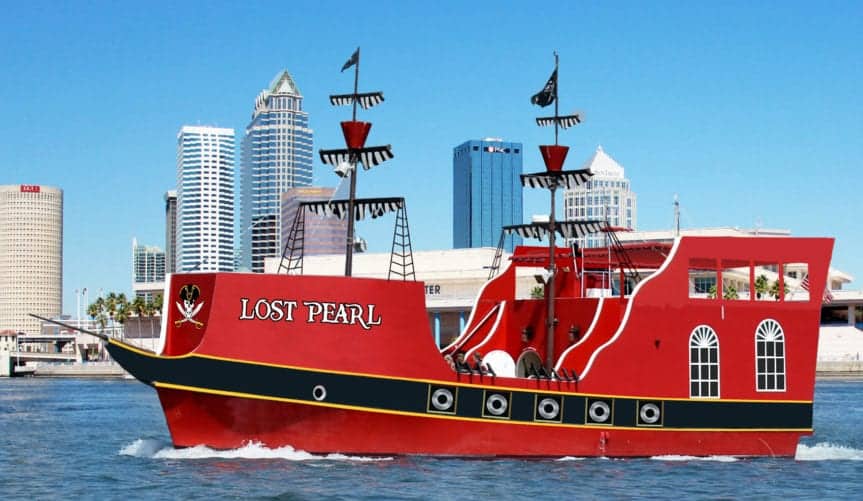 lost pearl pirate water taxi
