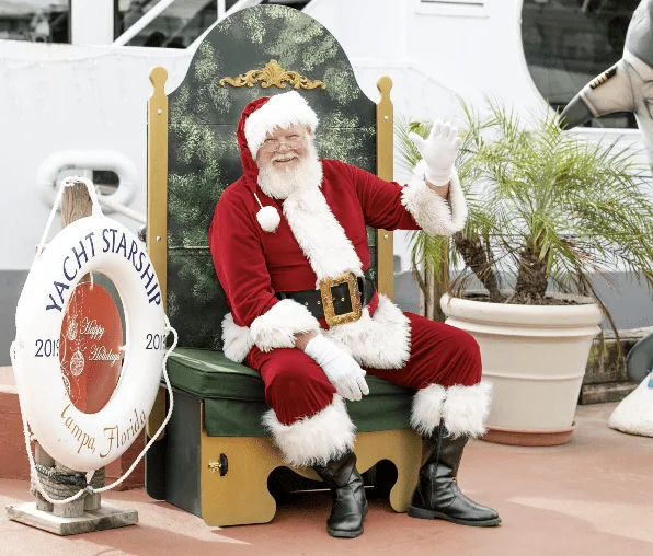 Breakfast with Santa on Yacht Starship