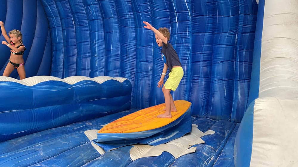Surf Wipe Out at RumFish at Tradewinds Island Resort