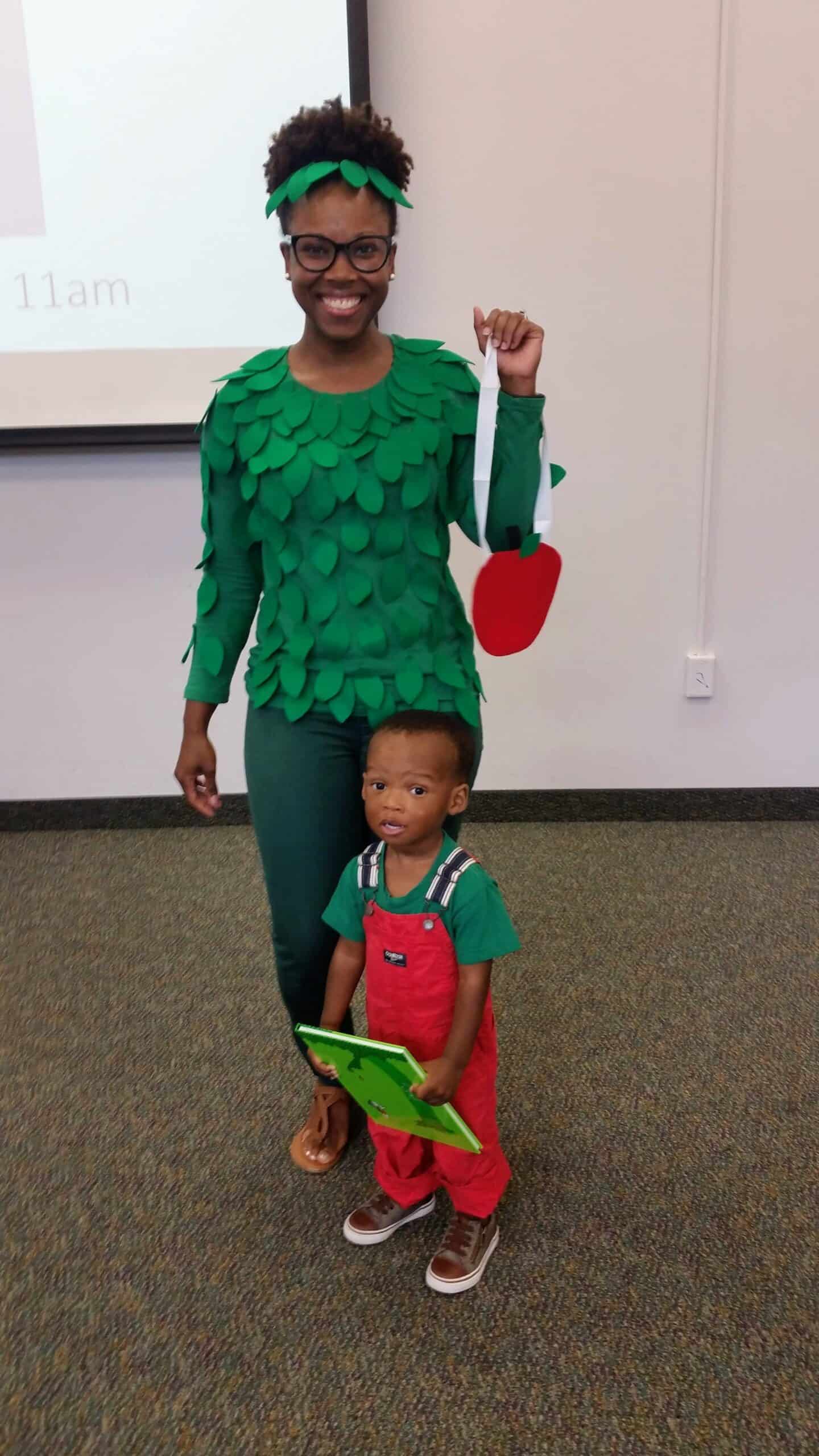 Mommy and Me The Giving Tree DIY Costume by Karimah Henry