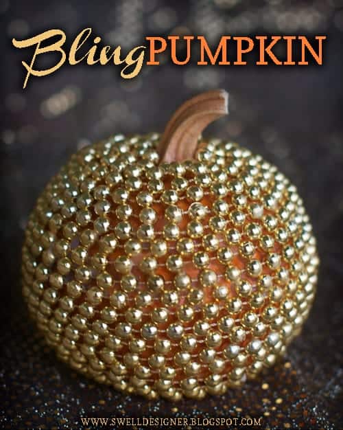 bling-pumpkin recycle gasparilla beads