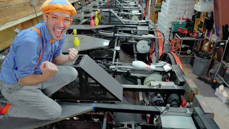Blippi at Spring Hill Lanes