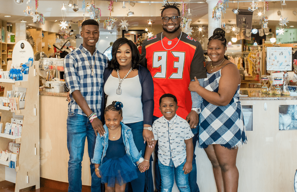 Gerald McCoy and family