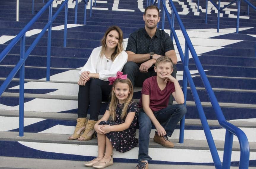 Dan Girardi and family