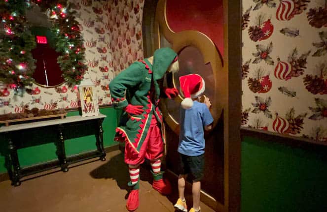 Santa at Busch Gardens Christmas Town