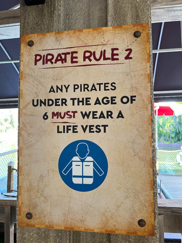 Pirate River Quest LEGOLAND Rules