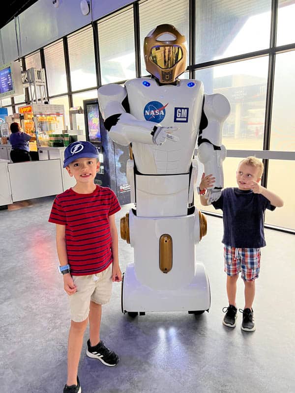 Robot at Kennedy Space Center