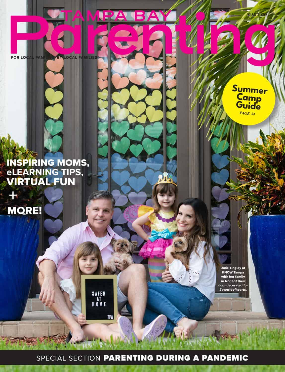May 2020 Issue of Tampa Bay Parenting Magazine