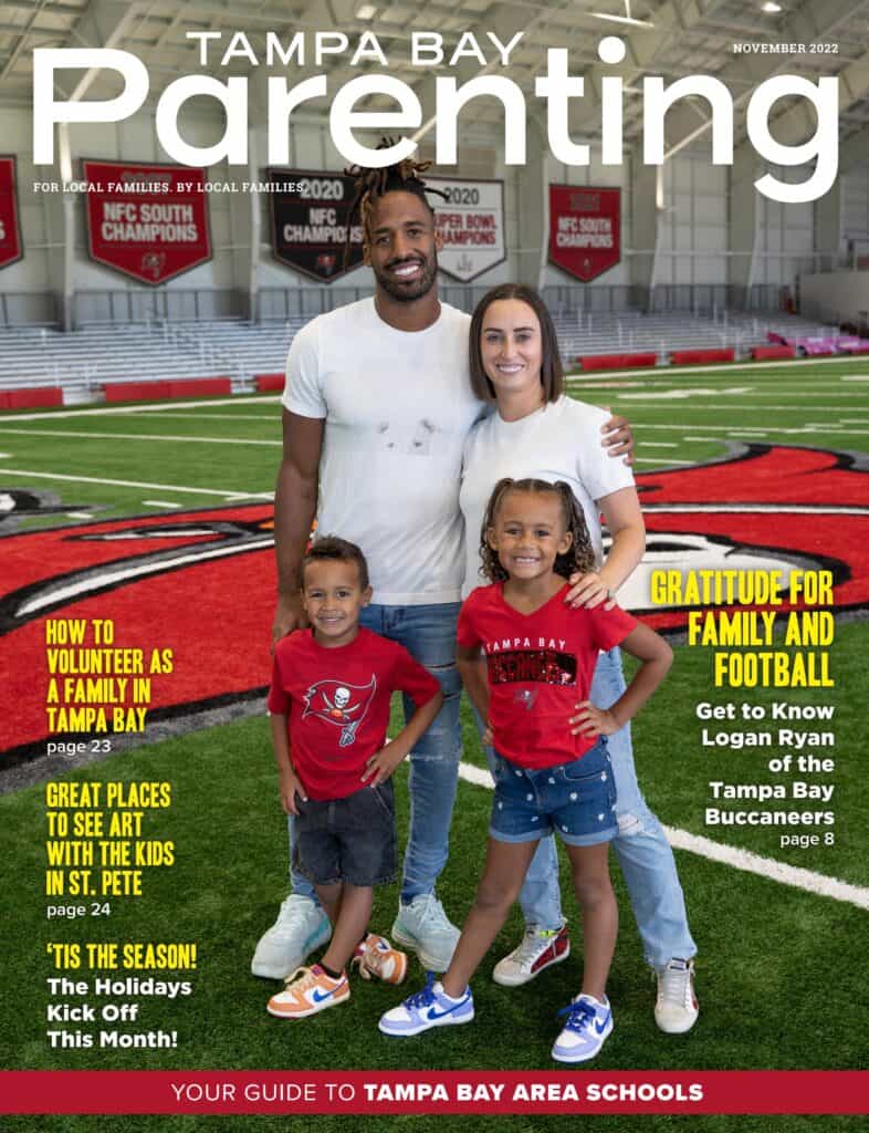 November 2022 Issue of Tampa Bay Parenting Magazine