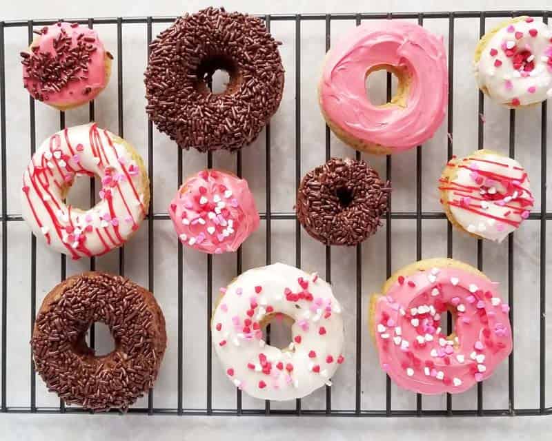 Valentine's donuts
