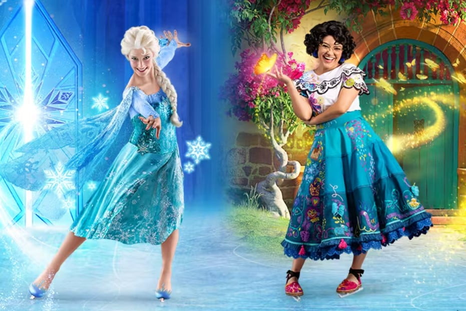 disney on ice frozen and encanto