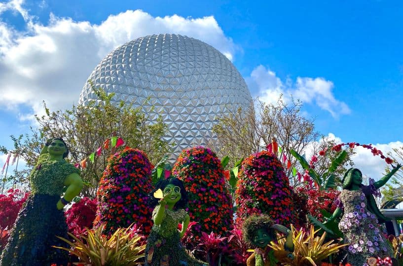 New Encanto Topiaries Epcot Flower and Garden Festival 2023