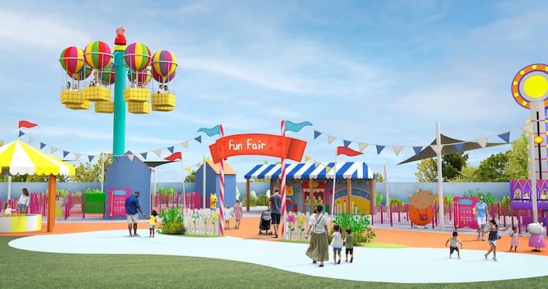 Peppa Pig's Balloon Ride Fun Fair