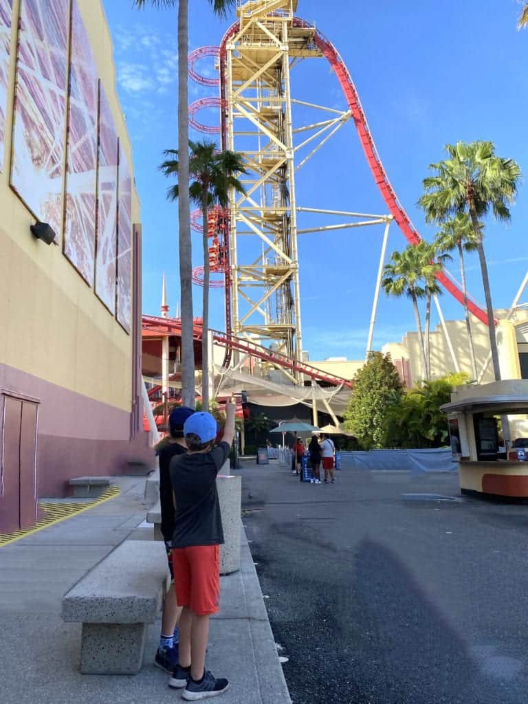 Rip Rocket Coaster Universal Orlando Resort