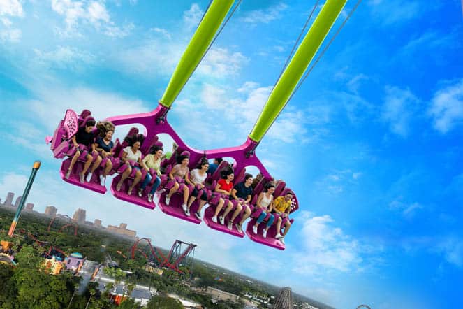 What it's like to ride the NEW Serengeti Flyer at Busch Gardens