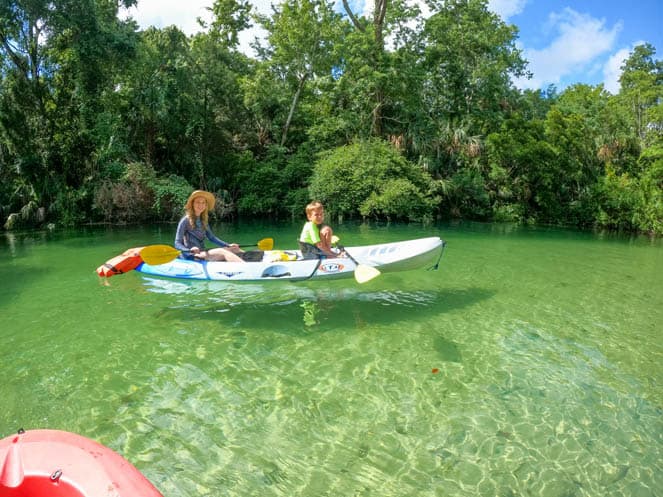 Weeki Wachee River kayaking