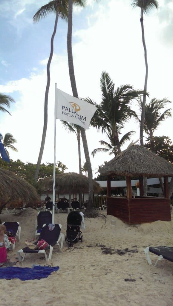 Plant your flag on the beaches at the Grand Palladium Punta Cana