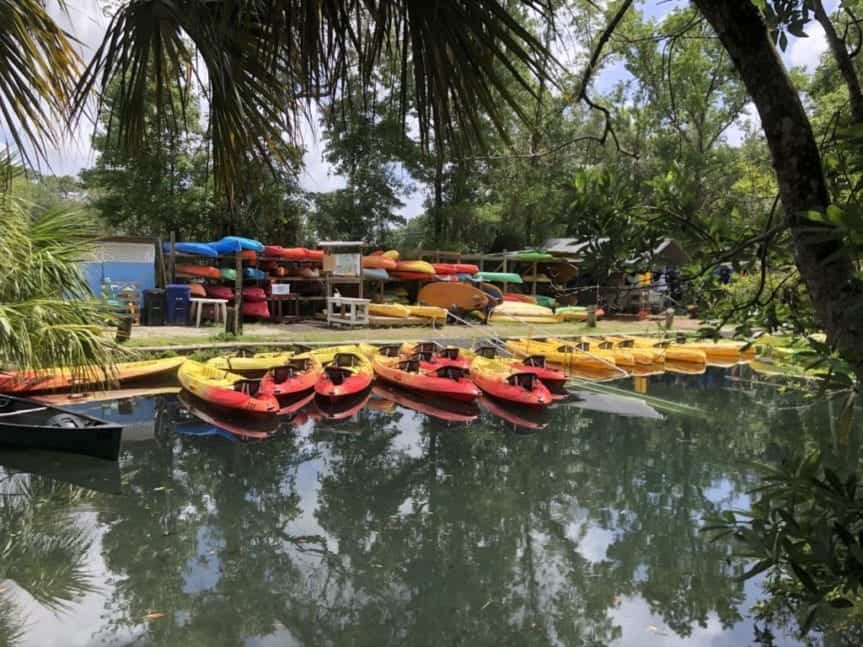 spring crystal river and three sisters springs