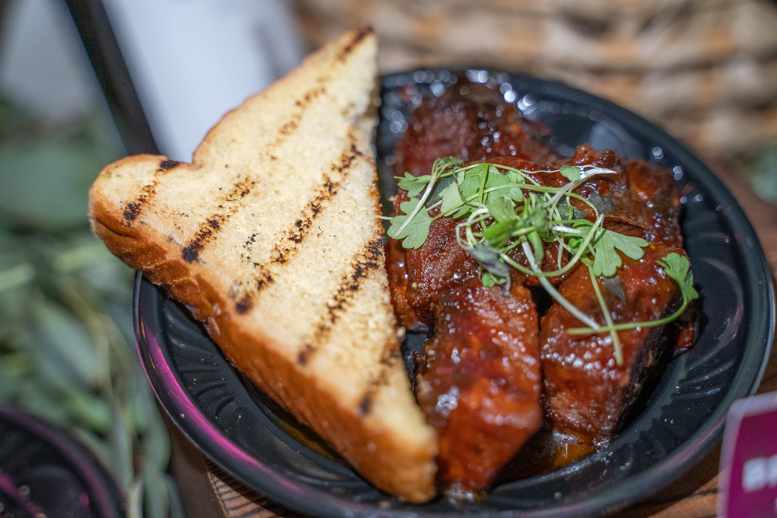 Braised Short Ribs at Busch Gardens Food, Wine and Garden Festival. 