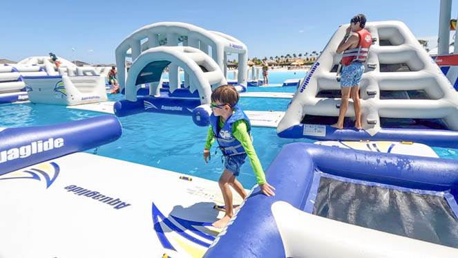 Southshore Bay Lagoon obstacle course