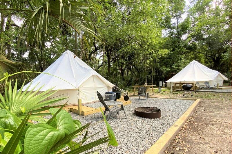 Glamping with Timberline Tampa