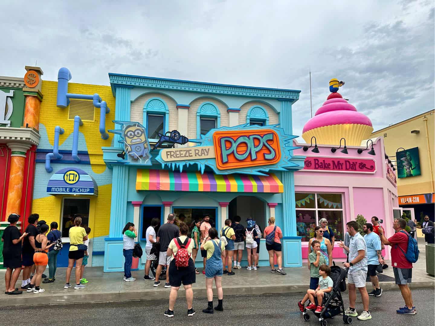 Freeze Ray Pops Popsicle Stand Minion Land
