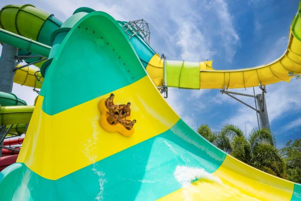 Water Park Attractions Map  Adventure Island Tampa Bay