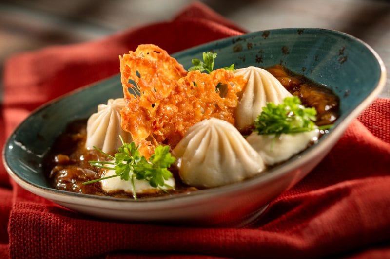 French Onion Soup-style Dumplings from the 2025 EPCOT International Food & Wine Festival