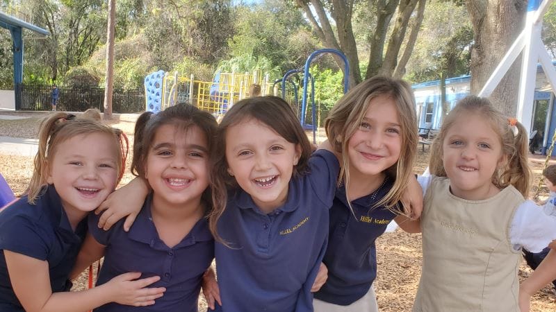 Hillel Academy students