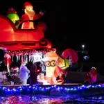 Tampa Riverwalk Holiday Boat Parade
