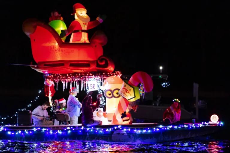 Tampa Riverwalk Holiday Boat Parade