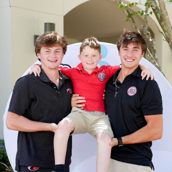 Carrollwood Day School Boys posing for Photo