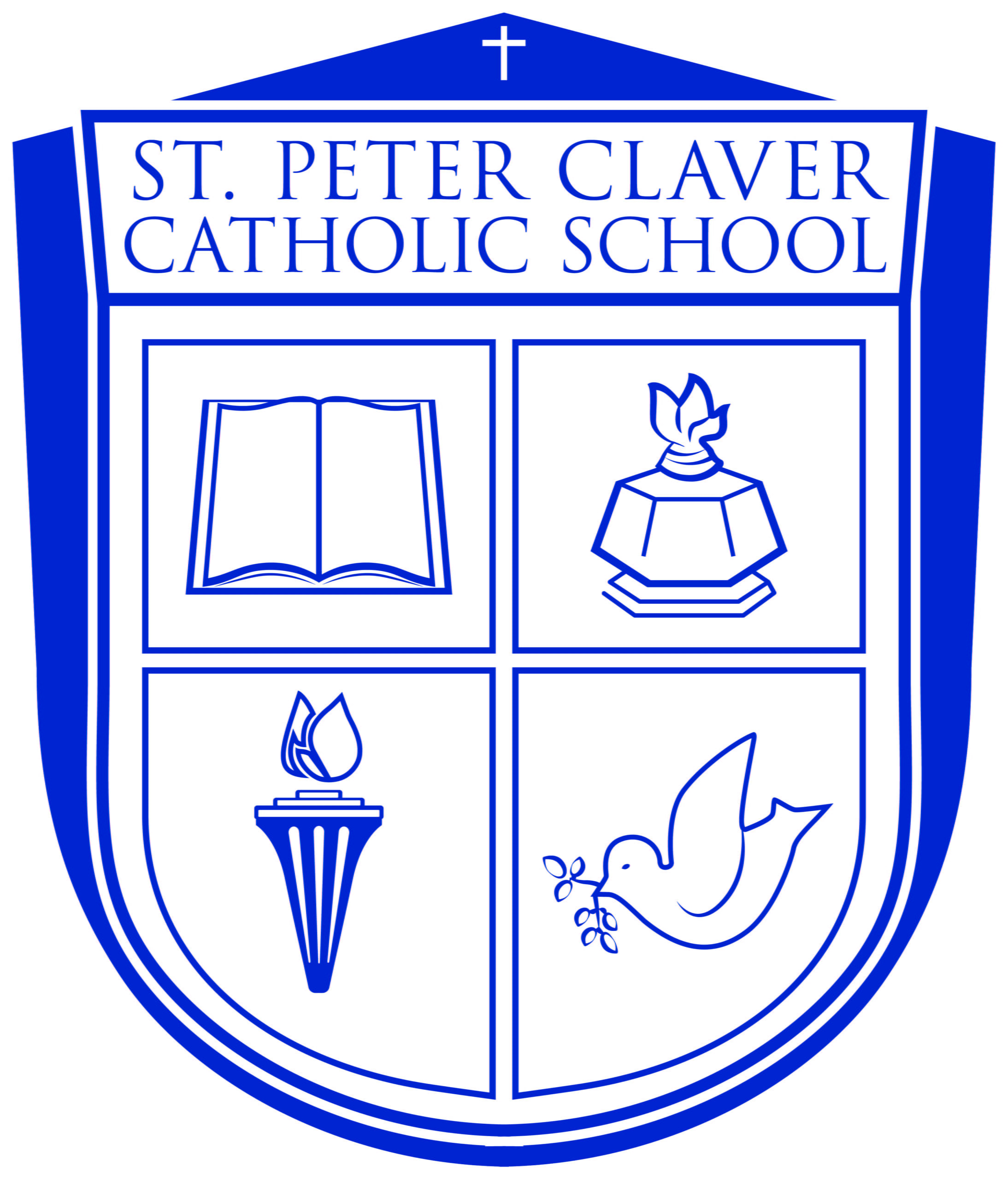 St. Peter Claver Catholic School logo