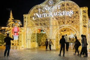 Enchant Christmas Night of the Nutcrackers entrance in St. Pete 2026